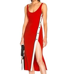 David Koma Red Dress